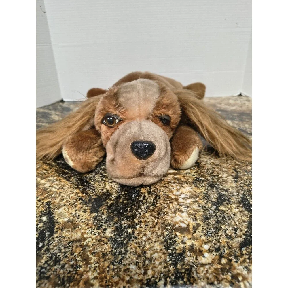 Vintage Radio Shack Plush Dog Stuffed Animal 1980s Retro Radio Dog
